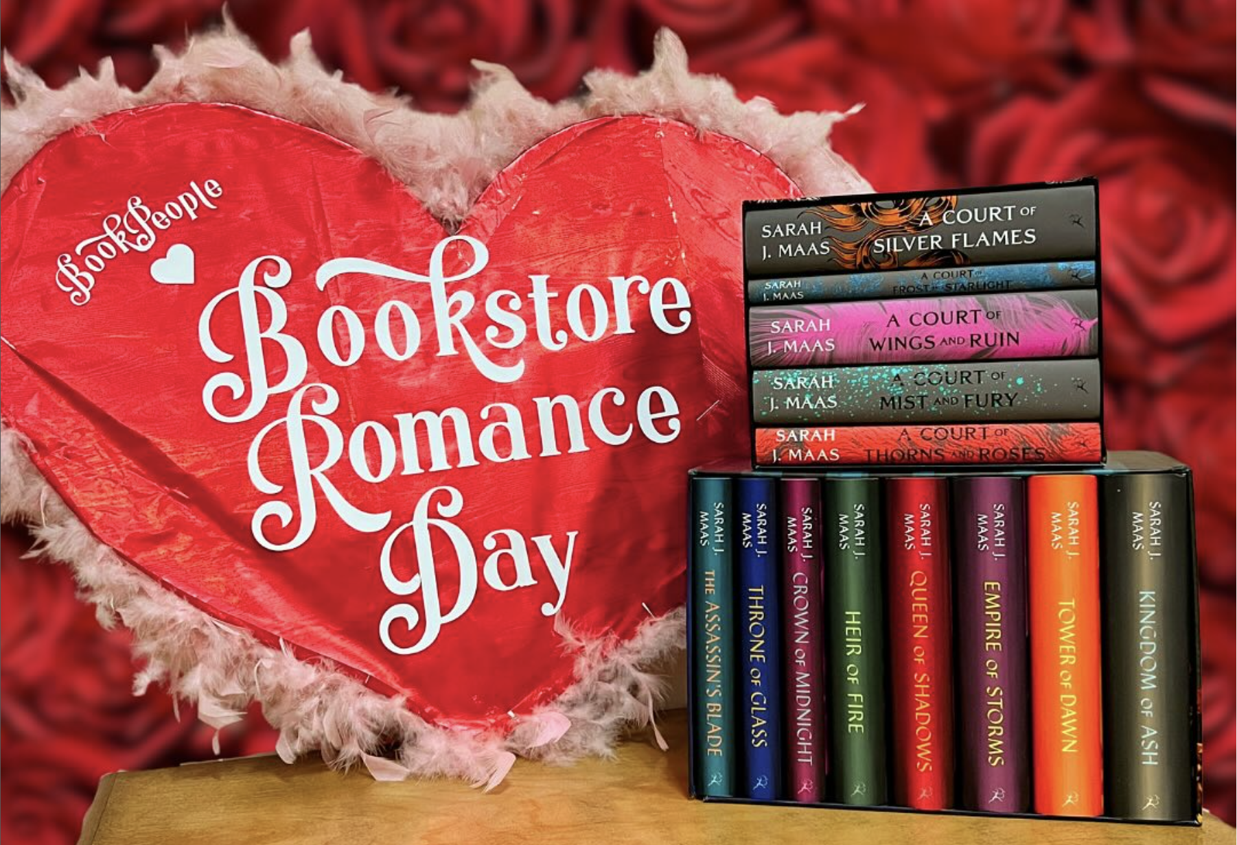 550 stores participated in Bookstore Romance Day 2024