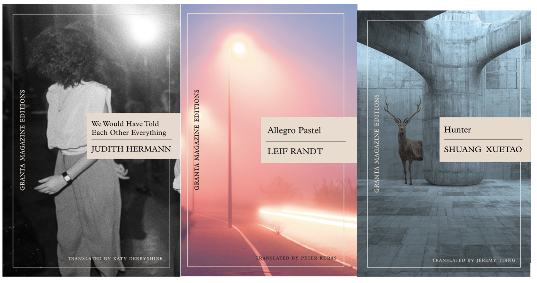 Granta Launches New Book Imprint with Three Titles in Translation