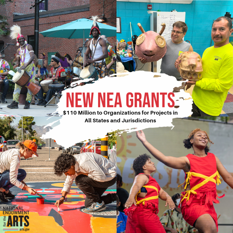 NEA Announces Second Round Of Grants For FY2024